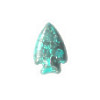 14x20 Block Turquoise (Simulated) ARROWHEAD CABOCHONS