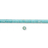 2x3mm Block Turquoise HESHI Beads