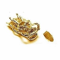 16x27mm Gold Filled Dragon Head BOX CLASP