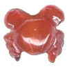 12x15mm 3-D Carnelian CRAB Animal Fetish Bead