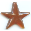 40mm Carnelian STAR Pendant/Focal Bead