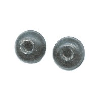 10mm Black Horn ROUND Beads