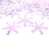 1/2" dia. *Iridescent Snowflakes* Plastic DIE CUTS