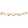 Darice® 3.28 ft (1 meter) Bright Goldtone FIGURE 8 CHAIN, Continuous Link (No Clasp)