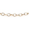 Darice® 3.28 ft (1 meter) Bright Goldtone FIGURE 8 CHAIN, Continuous Link (No Clasp)