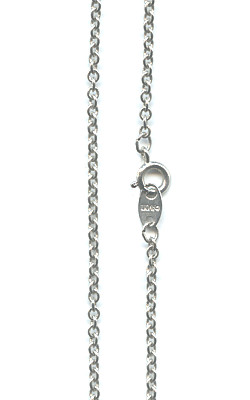 36" Finished Stainless Steel 3mm Round CABLE CHAIN Necklace with Spring Clasp