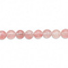 4mm Cherry Quartz ROUND Beads