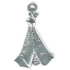 15x27mm Antiqued Silvertone Cast Pewter Tepee Charm