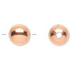 8mm Copper Smooth ROUND Beads