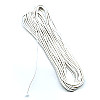 3 ft. White 1mm ELASTIC BEADING CORD