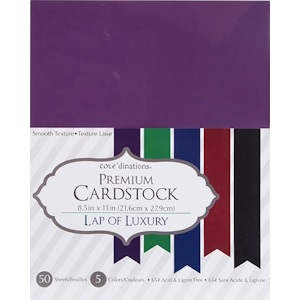 Core'dination® 8.5x11 "Lap of Luxury" Premium CARDSTOCK Assortment #GX 2200-09