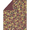 8½ x 11 *Maroon/Autumn Leaves* Double-Sided CARD STOCK Paper