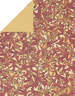 8½ x 11 *Yellow/Autumn Leaves* Double-Sided CARD STOCK Paper
