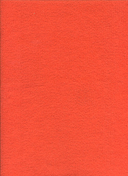 9" x 12" Multi-Purpose CRAFT FELT Sheet - Orange