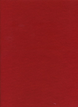 9" x 12" Multi-Purpose CRAFT FELT Sheet - Red