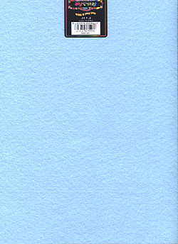 Stick-It-Felt® 9" x 12" (Stiffened) Self-Adhesive CRAFT FELT Sheet - Summer Sky Blue