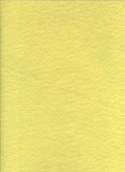 9" x 12" Multi-Purpose CRAFT FELT Sheet - Yellow