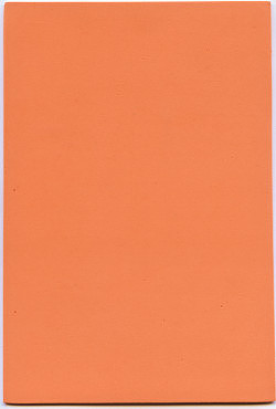 5.5" x 8.5" CRAFT FOAM Sheets - Orange