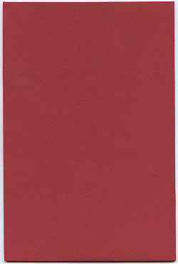 5.5" x 8.5" CRAFT FOAM Sheets - Red