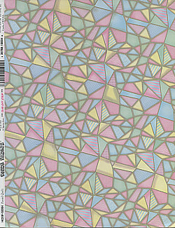 Paper Pizazz® 8½ x 11 *Pastel Quilt* Printed DECORATIVE CRAFT PAPER Sheet