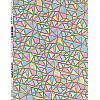 Paper Pizazz® 8½ x 11 *Pastel Quilt* Printed DECORATIVE CRAFT PAPER Sheet