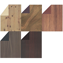 8½ x 11 *Wood Grains* Double-Sided DECORATIVE PAPER Assorment