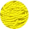 Czech PRECIOSA ORNELA 11/o SEED Beads - Opaque Lemon Yellow