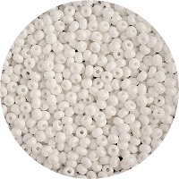 Czech JABLONEX™ 11/o SEED BEADS - Opaque White (03050)