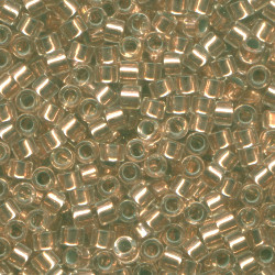 DB0037: 11/o MIYUKI DELICAS - Metallic Copper Lined