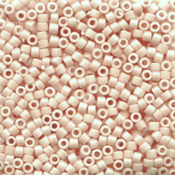 DB0206: 11/o MIYUKI DELICAS - Opaque Light Salmon Pink