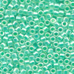 DB0238: 11/o MIYUKI DELICAS - Translucent Dark Aqua Pearl