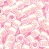 DB0245: 11/o MIYUKI DELICAS - Opaque Bubble Gum Pearl