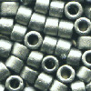 DB0321: 11/o MIYUKI DELICAS - Metallic Silver Matte