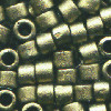 DB0322: 11/o MIYUKI DELICAS - Metallic Dk. Gold/Bronze Matte
