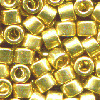 DB0410: 11/o MIYUKI DELICAS - Metallic Yellow Gold