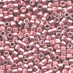 DB0423: 11/o MIYUKI DELICAS - Metallic Cranberry