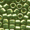 DB0452: 11/o MIYUKI DELICAS - Metallic Dk. Khaki Green