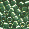 DB0457: 11/o MIYUKI DELICAS - Metallic Dk. Steel Green