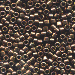DB0461: 11/o MIYUKI DELICAS - Metallic Copper