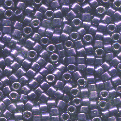 DB0464: 11/o MIYUKI DELICAS - Metallic Dk. Purple