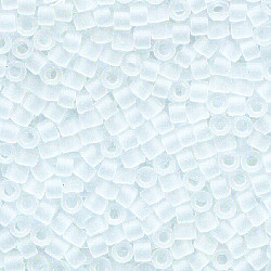 DB0741: 11/o MIYUKI DELICAS - Trans. Crystal Matte