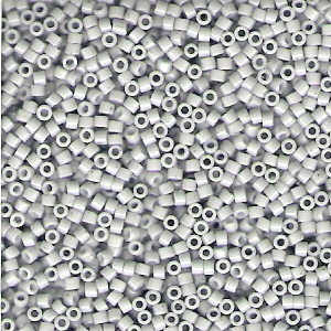 DB1498: 11/o MIYUKI DELICA Beads - Opaque Pale (Dove)  Grey