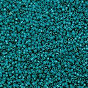 DB2133: 11/0 MIYUKI DELICA *Duracoat Beads - Opaque Teal