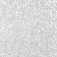 DBS0201: 15/o MIYUKI DELICA™ - Opaque White Pearl Ceylon