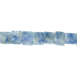 4mm Denim Lapis CUBE Beads