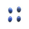 5x7mm Denim Lapis OVAL CABOCHONS