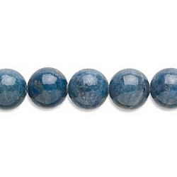 10mm Denim Lapis ROUND Beads