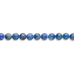 4mm Denim Lapis ROUND Beads