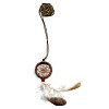 1-1/4" dia. Dreamcatcher Ornament - Natural