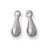 9mm Solid Nickel TEAR DROP Components